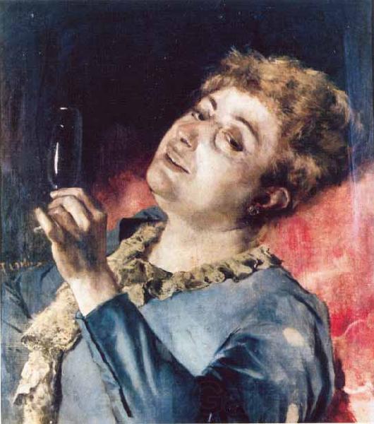 Antonio Cortina Farinos Portrait of Farancisca Garcia de Mora Belenguer France oil painting art